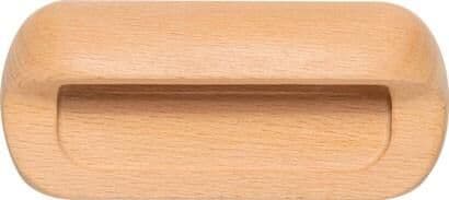 Ham Boyasız Kapı Çekmece Kapak Daire Topuz Kulp 110X50X21 mm T9