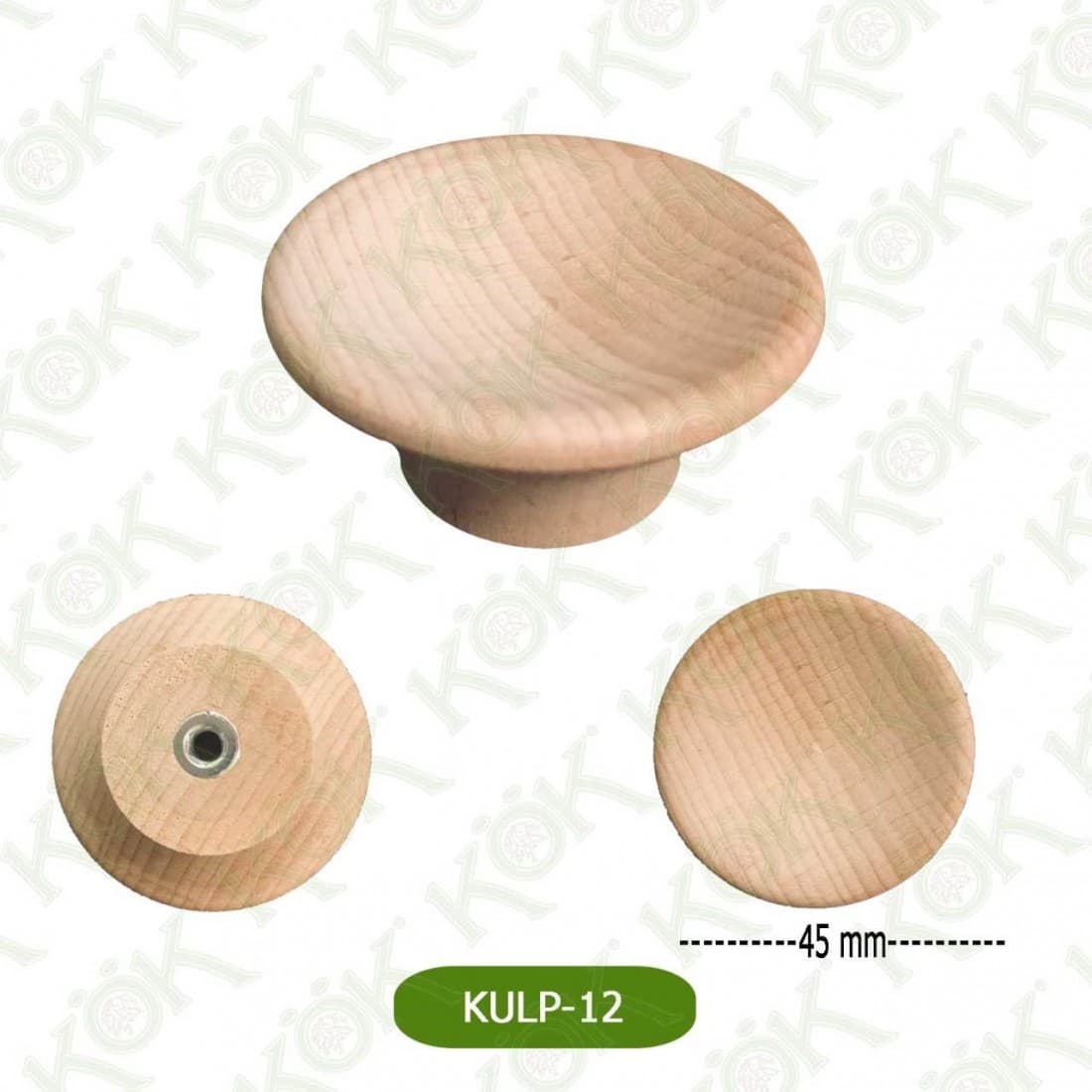 KULP-12 Ahşap Kulp