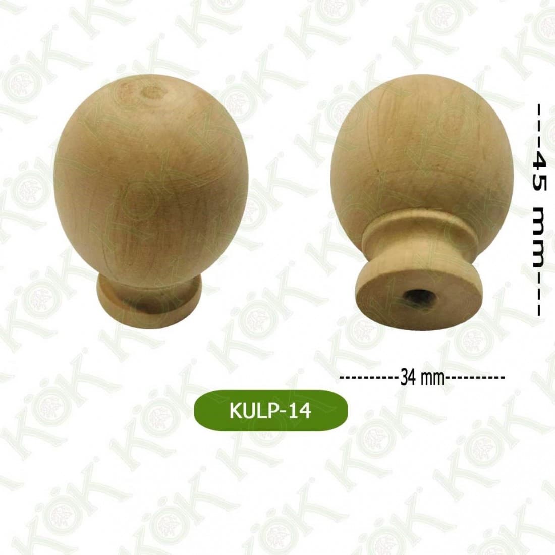 KULP-14 Ahşap Kulp