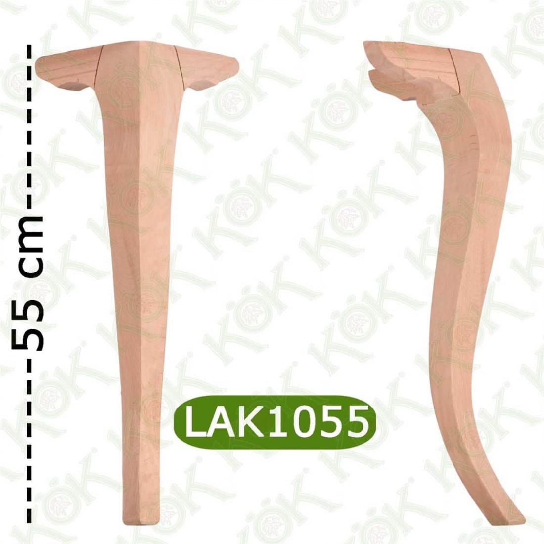 LAK1055 Winged Avantgarde Lukens Leg 10*10*55
