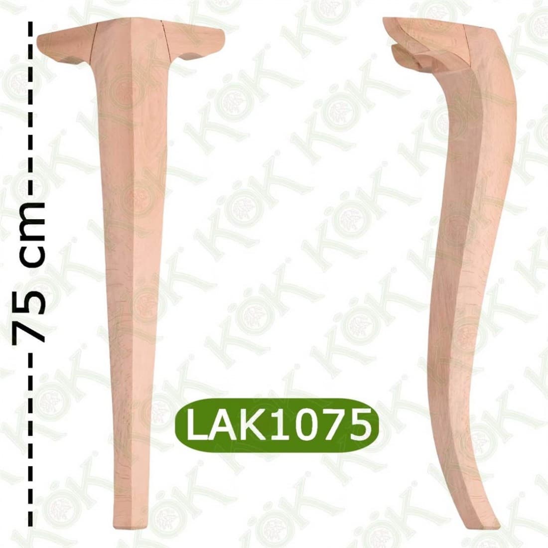 LAK1075 Winged Avantgarde Lukens Leg 10*10*75