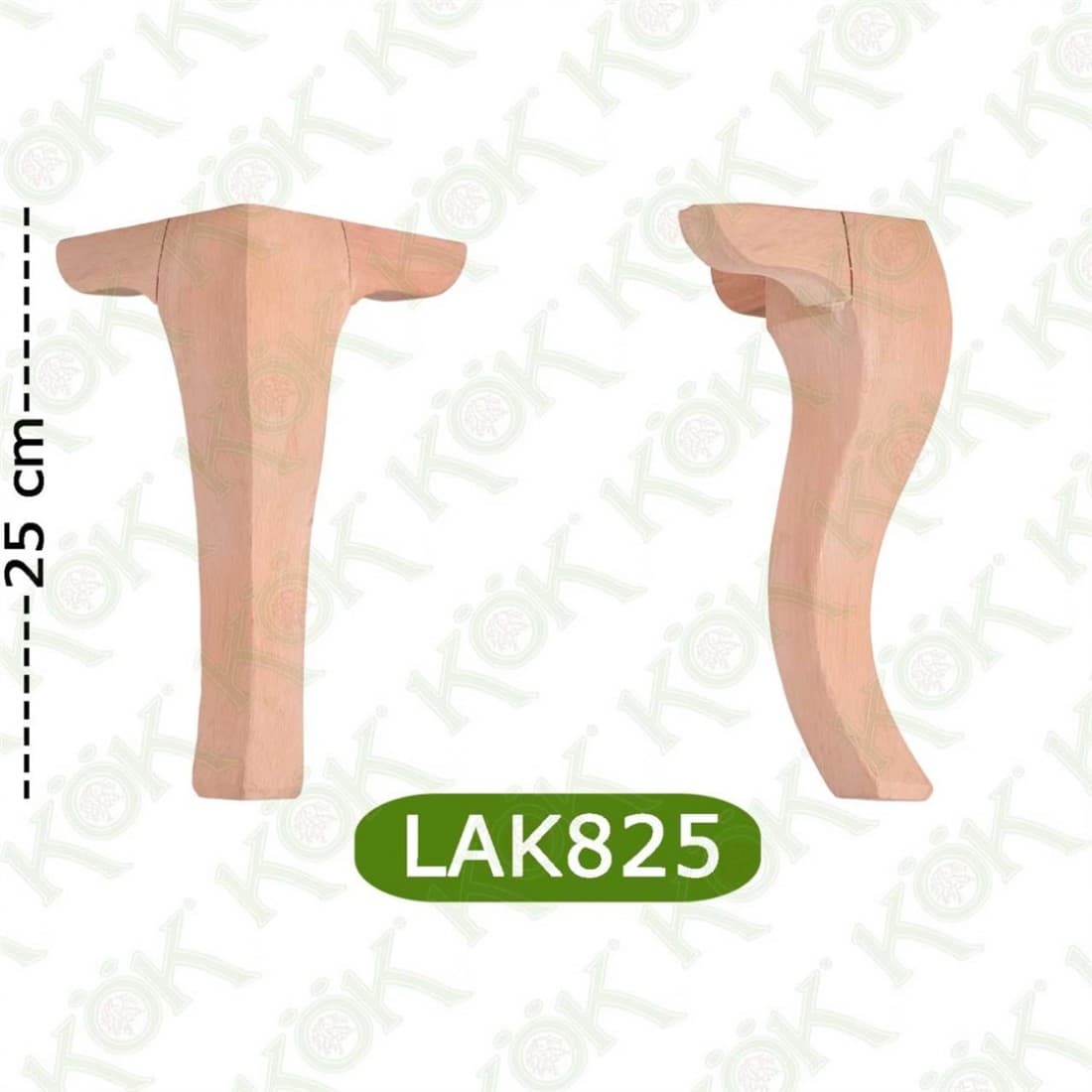LAK825 Winged Avantgarde Lukens Leg 8*8*25