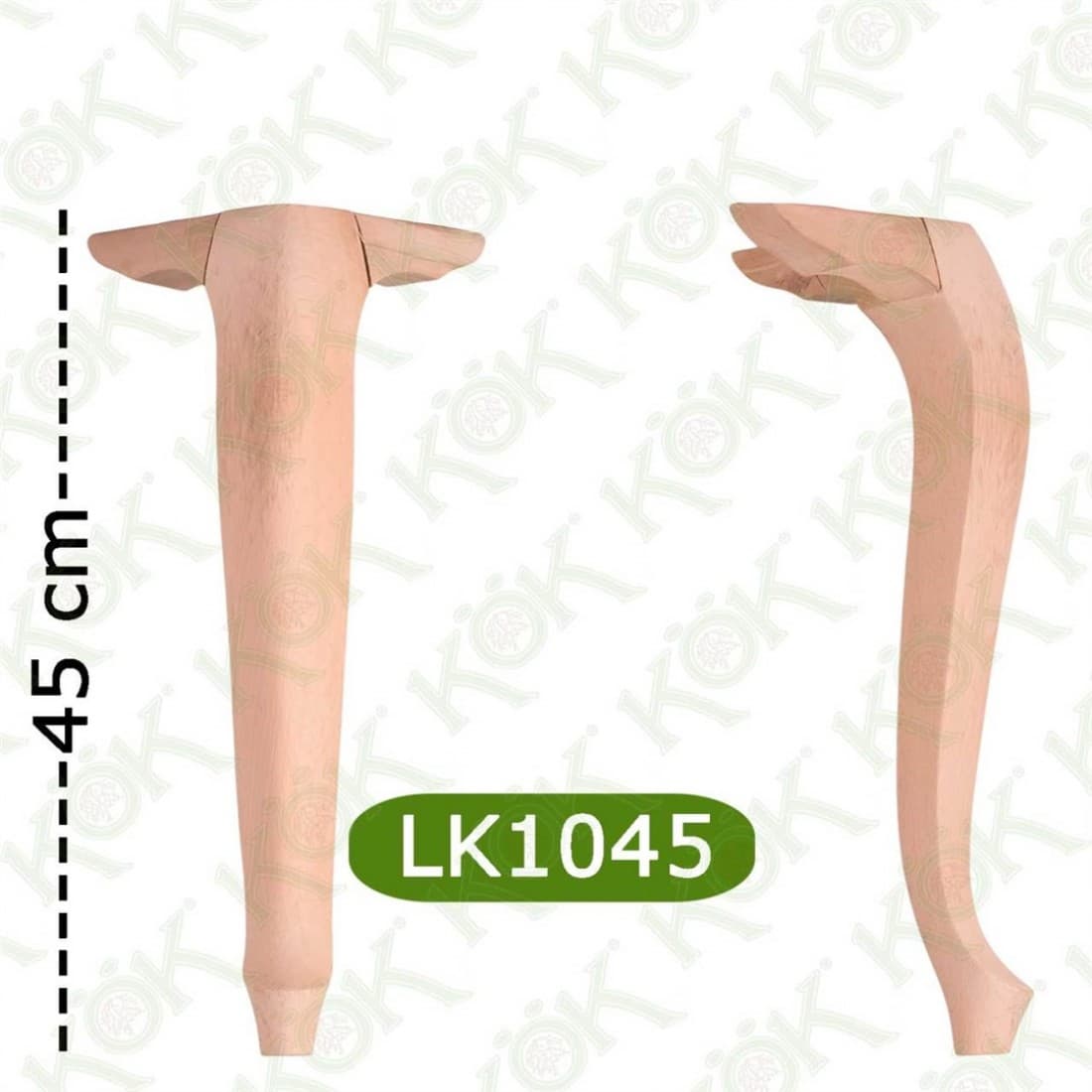 LK1045 Winged Classic Lukens Leg 10*10*45
