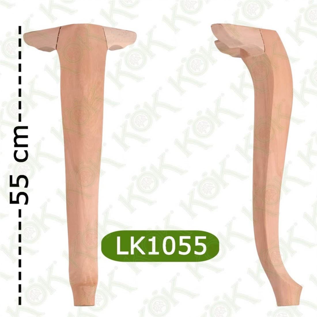 LK1055 Winged Classic Lukens Leg 10*10*55