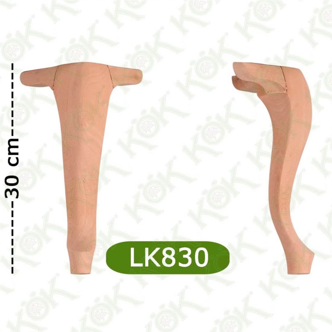 LK830 Winged Classic Lukens Leg 8*8*30