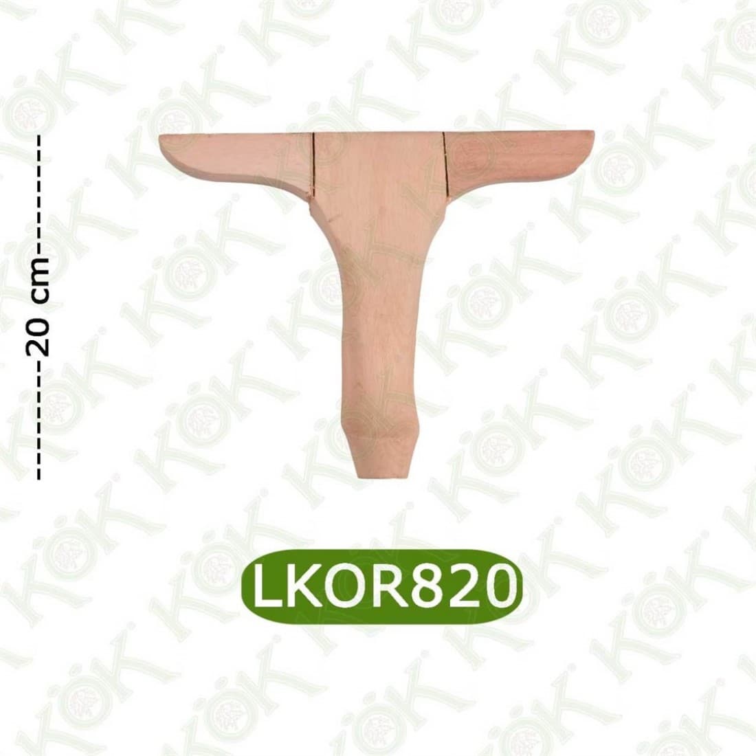LKOR820 Winged Classic Lükens Orta Ayak 8*8*20