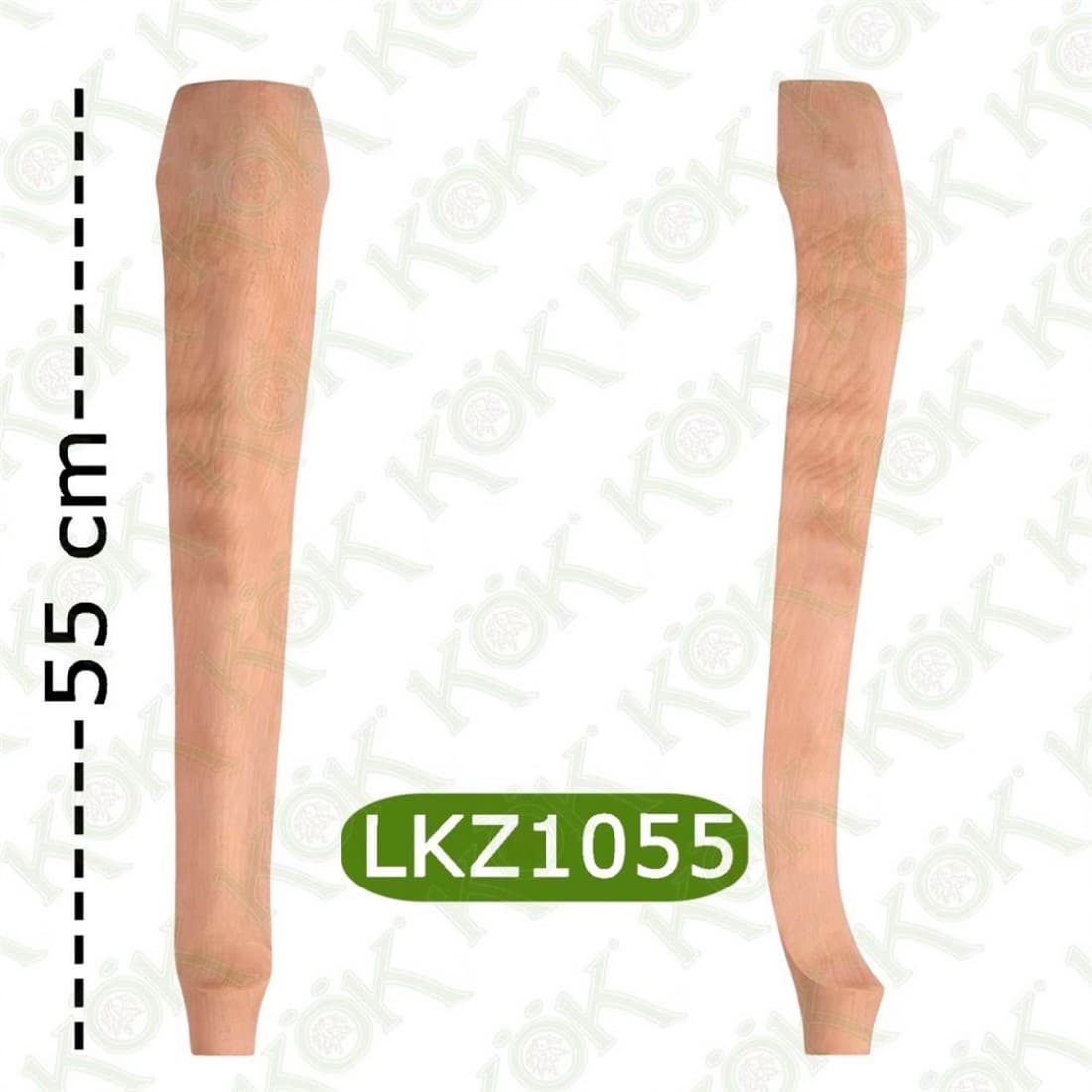 LKZ1055 Plain Lukens Leg 10*10*55