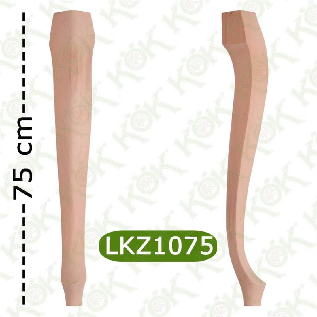 LKZ1075 Plain Lukens Leg 10*10*75