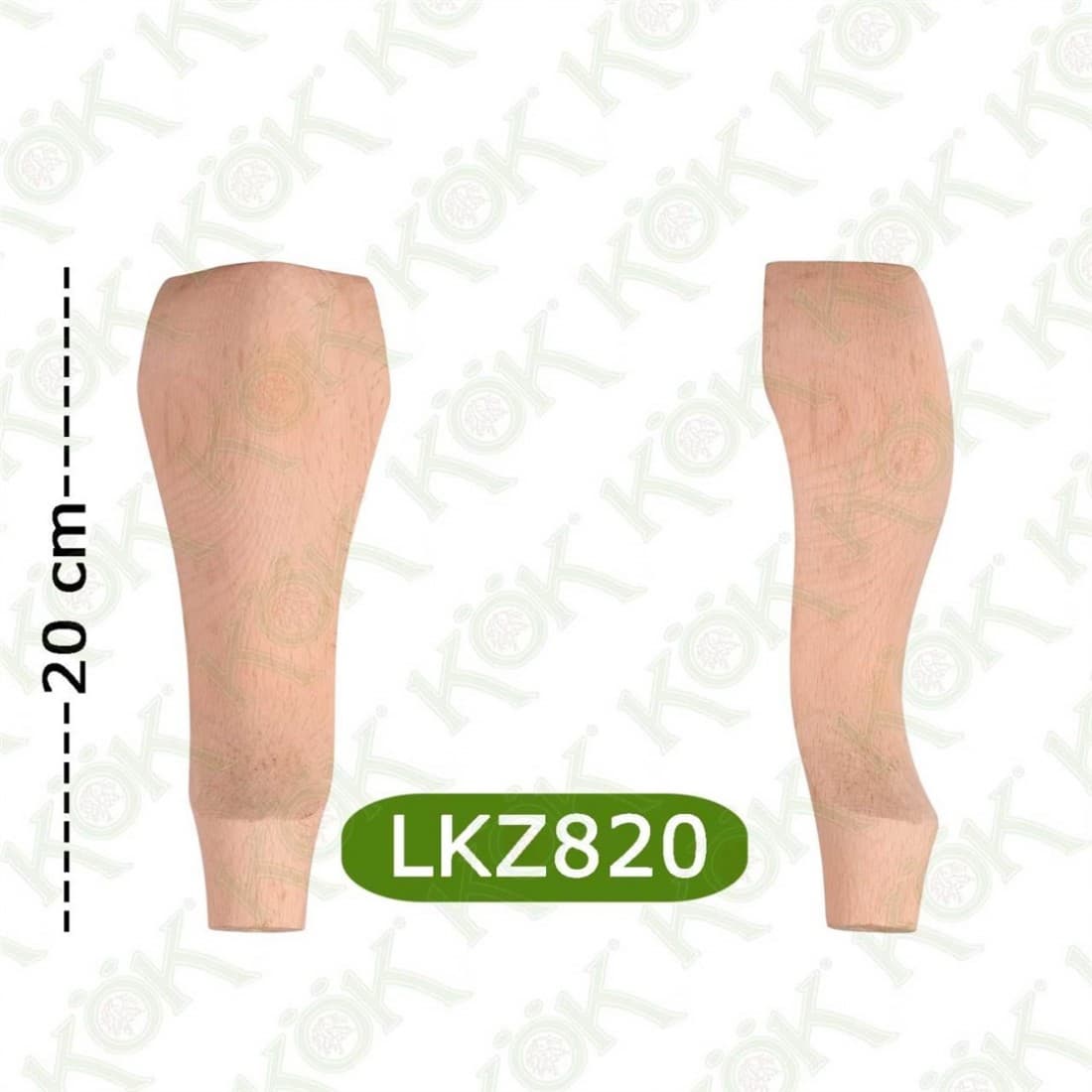 LKZ820 Plain Lukens Leg 8*8*20