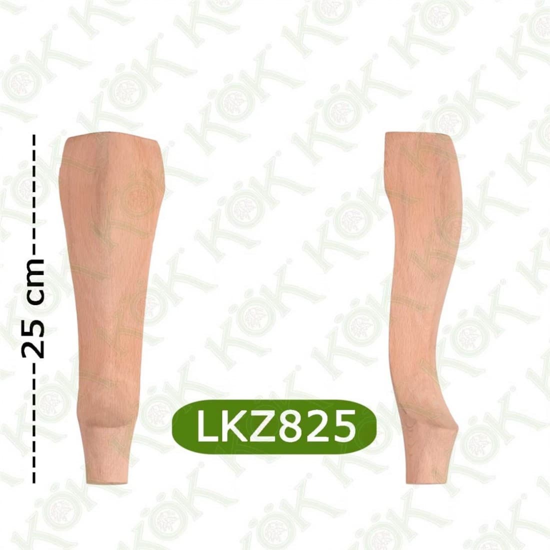 LKZ825 Plain Lukens Leg 8*8*25