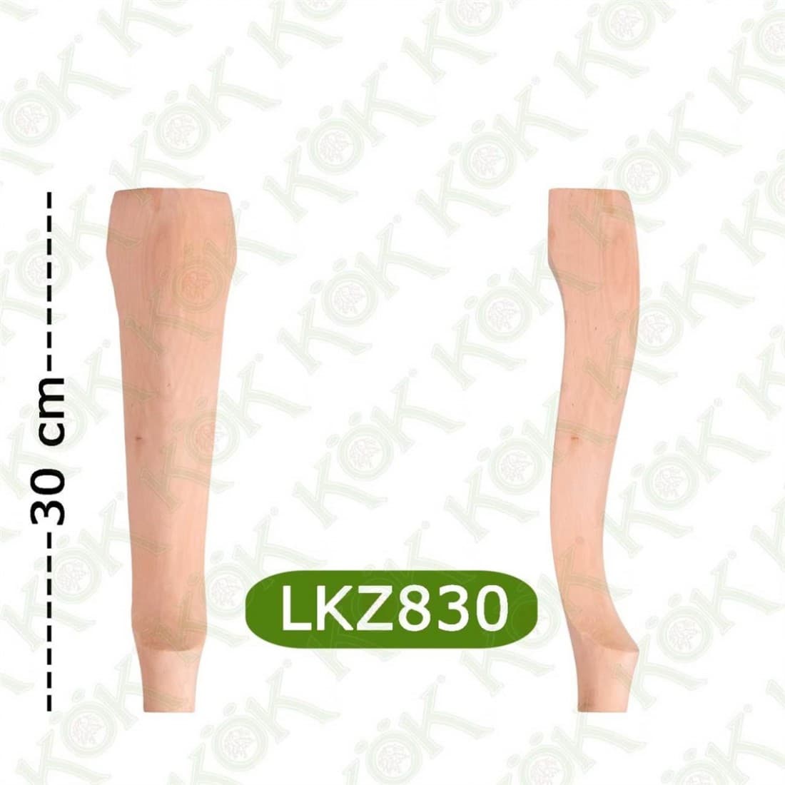 LKZ830 Plain Lukens Leg 8*8*30