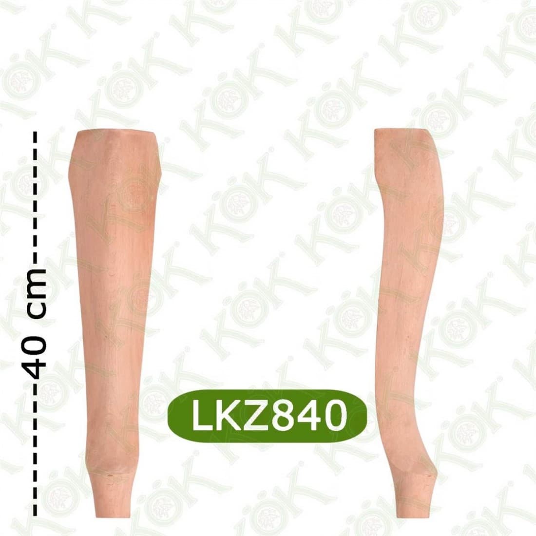 LKZ840 Plain Lukens Leg 8*8*40
