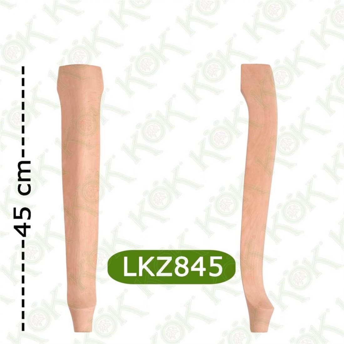 LKZ845 Plain Lukens Leg 8*8*45