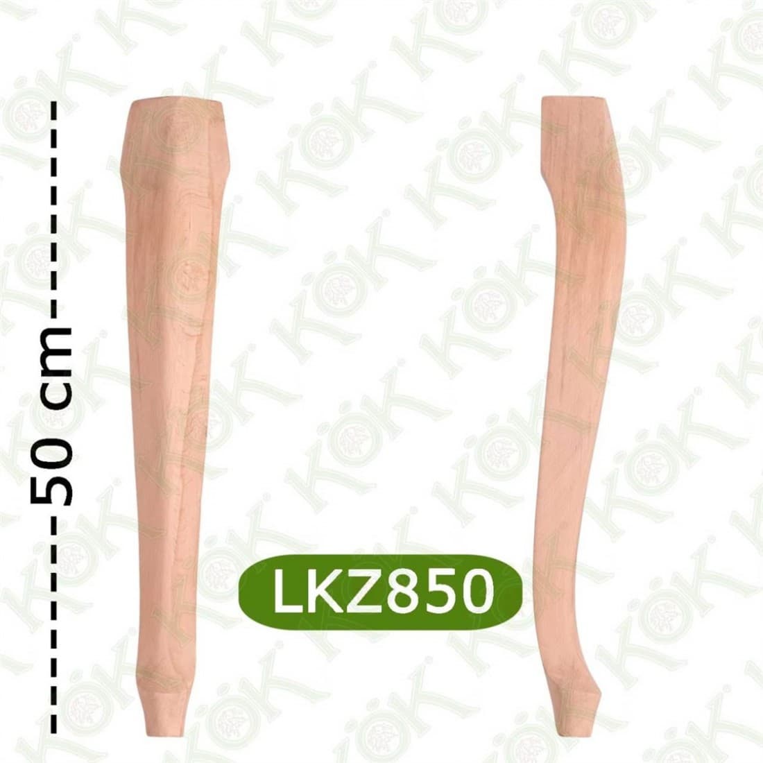 LKZ850 Plain Lukens Leg 8*8*50