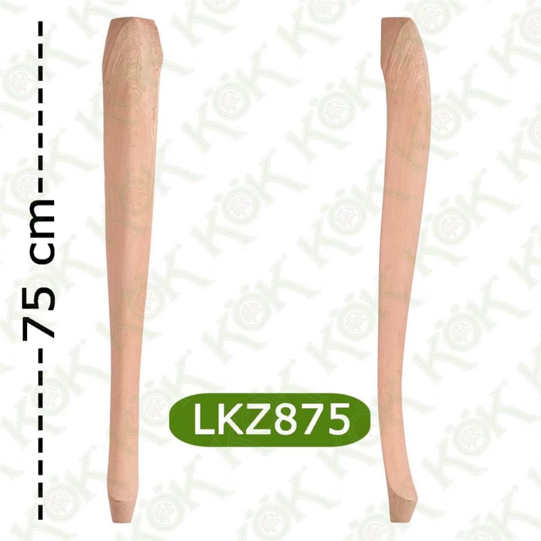 LKZ875 Plain Lukens Leg 8*8*75