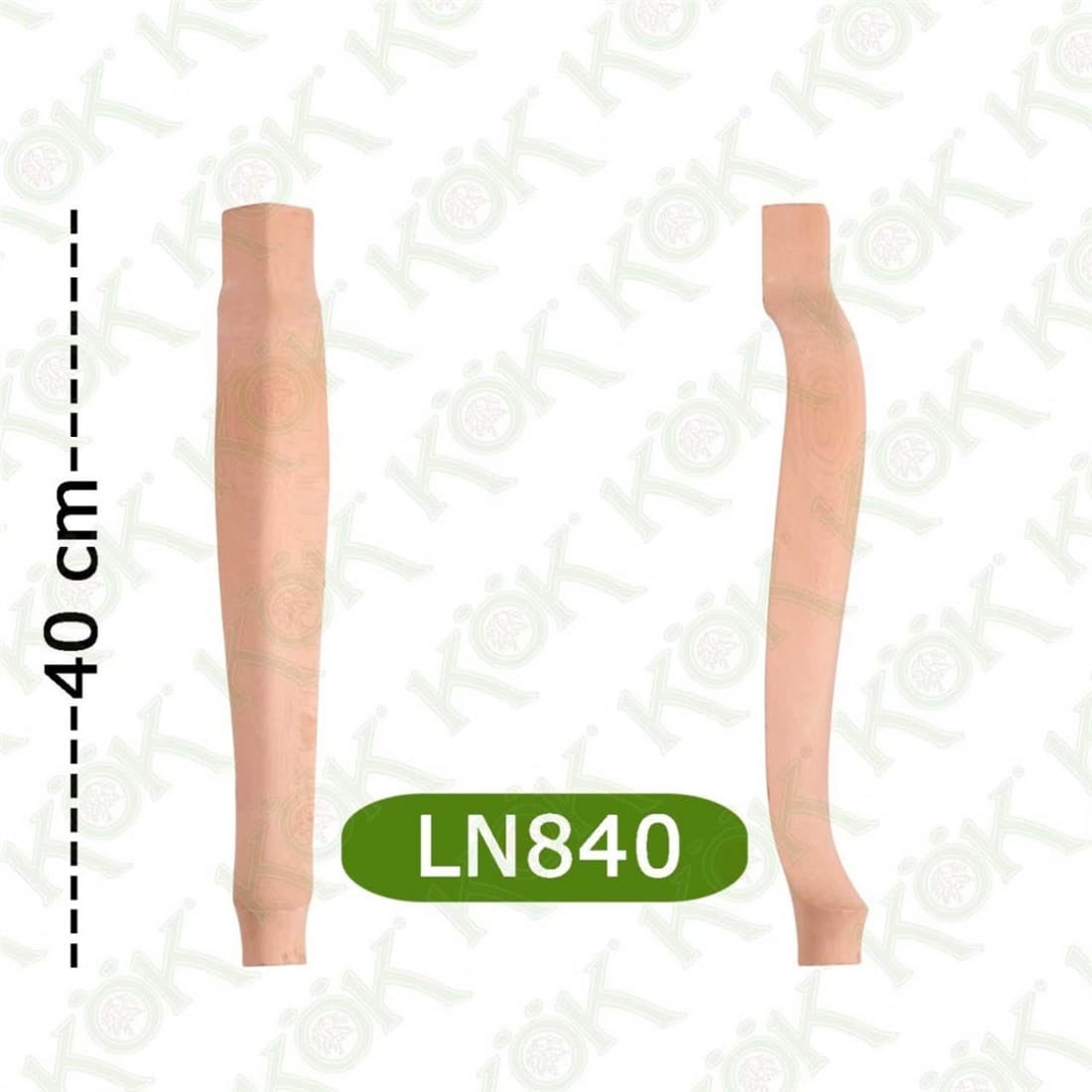 LN840 Klasik Lükens Ayak 8*8*40