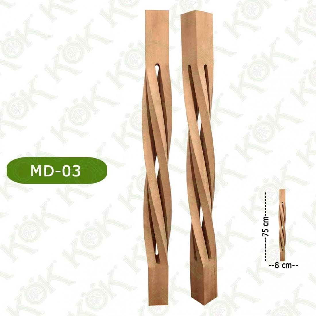 MD-03 Merdiven Dikmesi Trabzanı