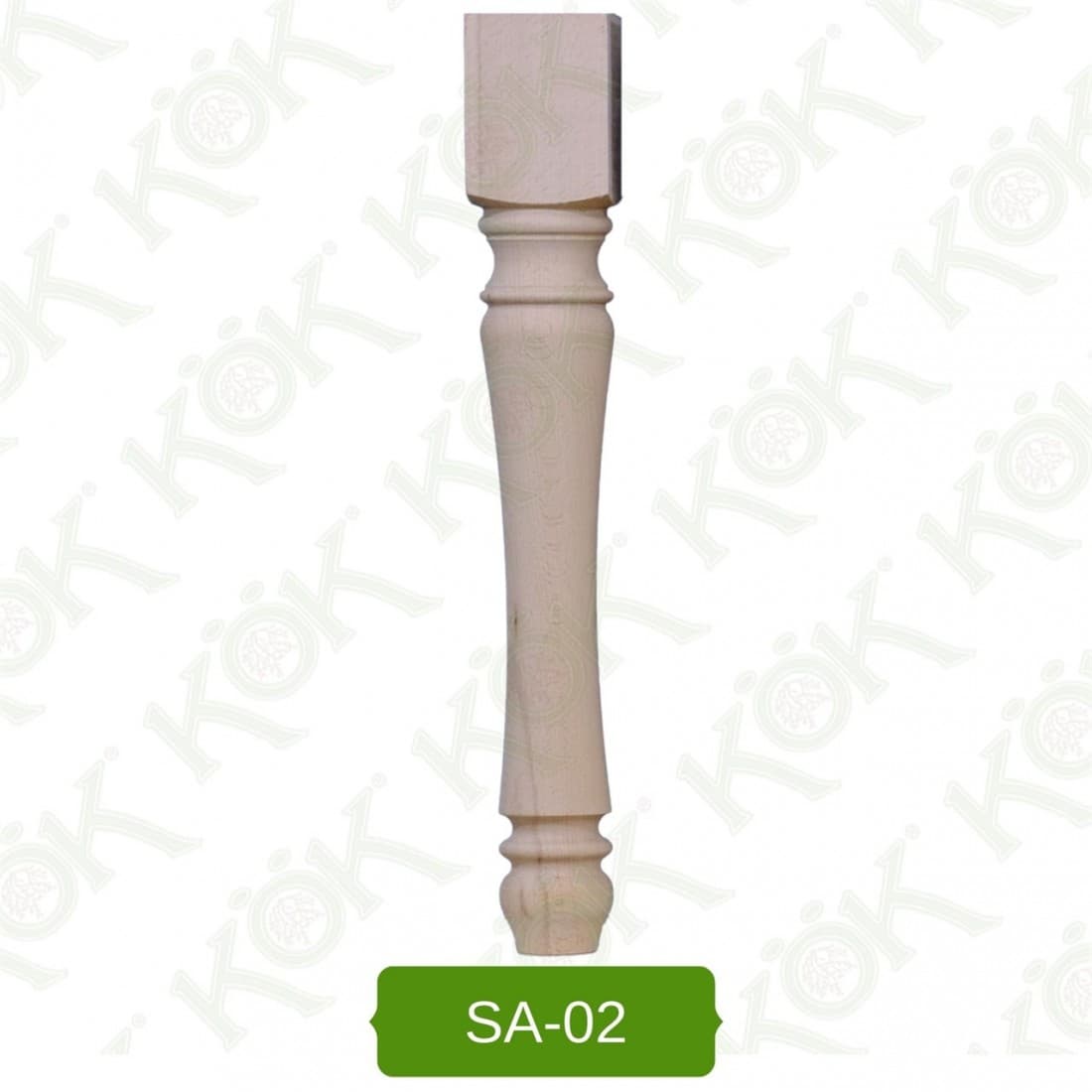 SA02-45*7 Ahşap Torna Sehpa Ayağı