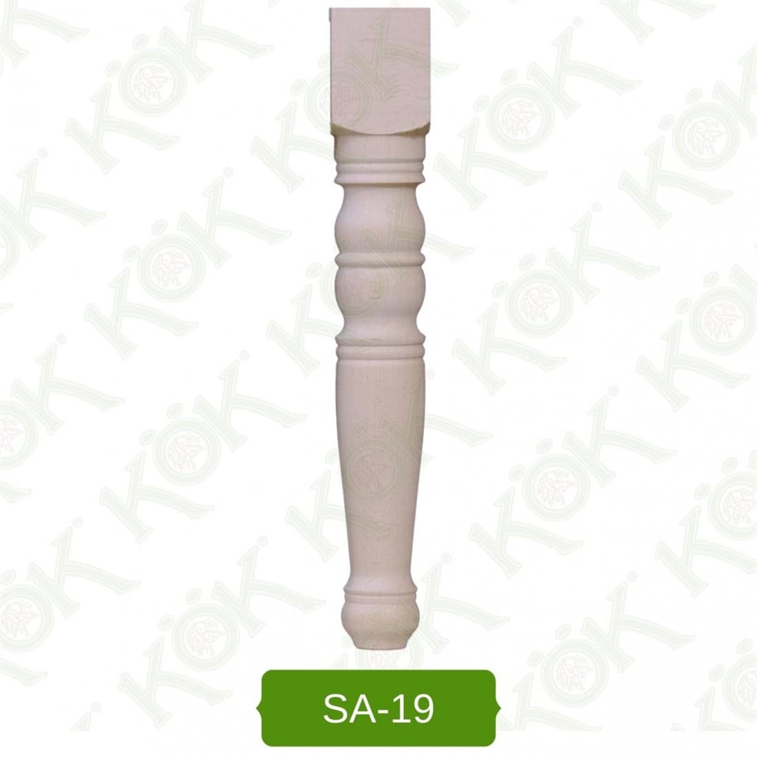SA19-45*7 Ahşap Torna Sehpa Ayağı