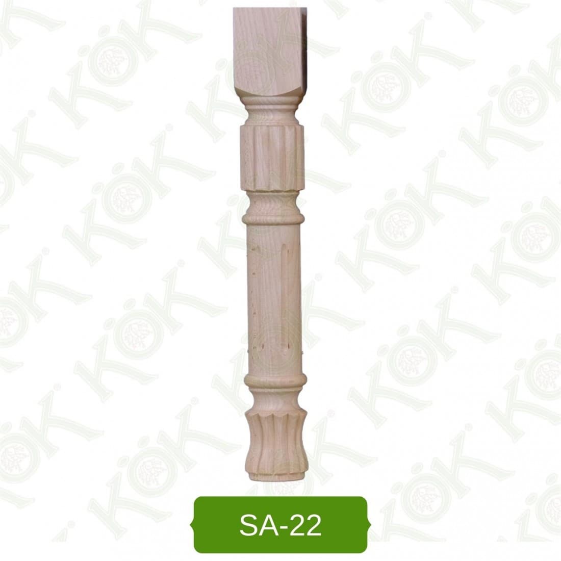 SA22-45*7 Ahşap Torna Sehpa Ayağı
