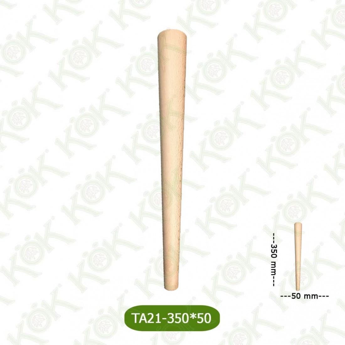 TA21-350-50 Wooden Torna Sofa Leg