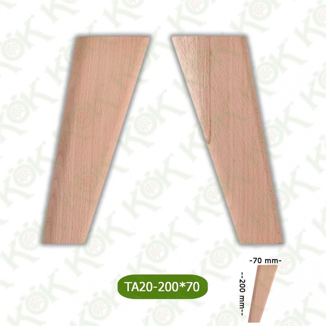 TA20-200-70 Wooden Torna Sofa Leg