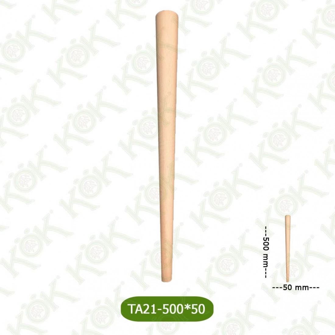 TA21-500-50 Wooden Torna Sofa Leg